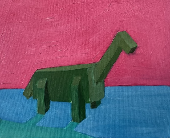 Sad diplodocus